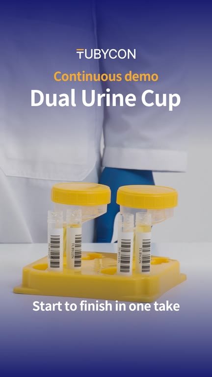 Dual Urine Cup Continuous Demo video thumbnail